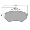 Pastilla de freno delanteras 1325 Pro Race (PBS Brakes)