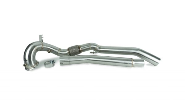 Downpipe con supresor de catalizador - Golf VIII R / Cupra Formentor / S3 8Y / Octavia 4 RS (Drakonic)