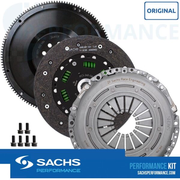 Kit de embrague orgánico performance 530nm con conversión a monomasa - Seat Leon Cupra 5F (Sachs)