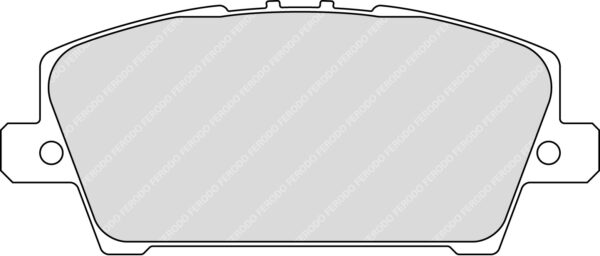 Pastillas de freno delanteras DS2500 FCP1859H - Honda Civic FN 1.8 (Ferodo)