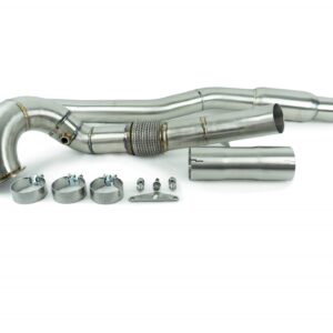 Downpipe con catalizador de 200 cels. - Audi S3 / Golf R (Drakonic)
